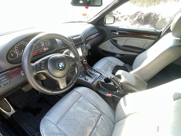 2003 BMW 3 серии 320i IV (E46) Рестайлинг, серый, 780000 рублей - вид 14