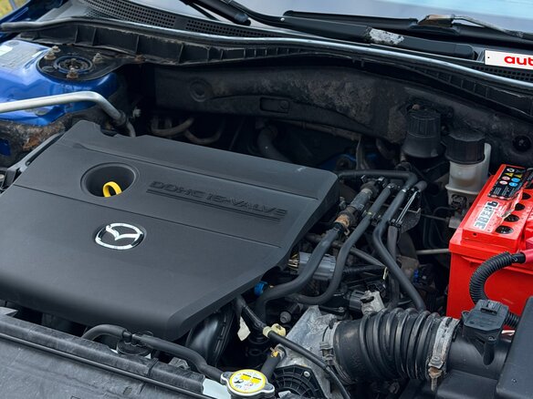 2006 Mazda 6 I (GG) Рестайлинг, синий, 350000 рублей - вид 15