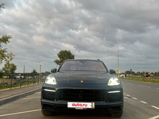 2019 Porsche Cayenne E-Hybrid III, синий, 6390000 рублей, вид 2