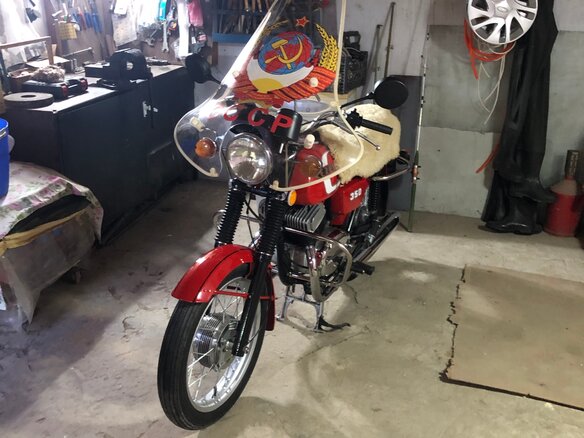1987 CZ 350, красный, 800000 рублей - вид 5