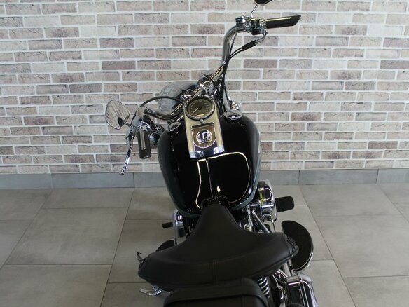 2008 Harley-Davidson Fat Boy, чёрный, 850000 рублей - вид 20