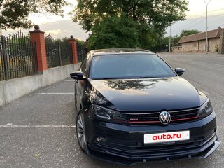 2012 Volkswagen Jetta VI, чёрный, 1400000 рублей, вид 2