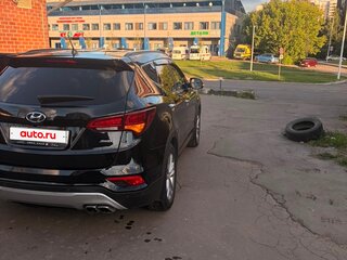 2016 Hyundai Santa Fe III Рестайлинг, чёрный, 1600000 рублей, вид 3