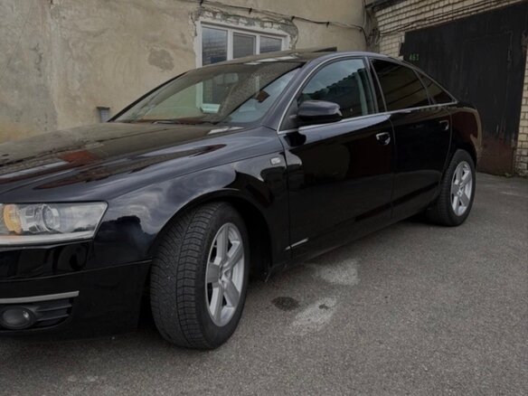 2005 Audi A6 III (C6), чёрный - вид 4