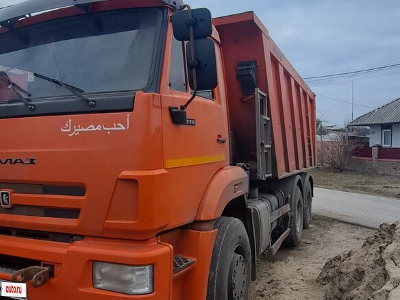 2017 КамАЗ 6520, оранжевый, 2950000 рублей - вид 4
