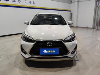 2021 Toyota Yaris L X XP150 Рестайлинг, белый, 1250000 рублей, вид 2
