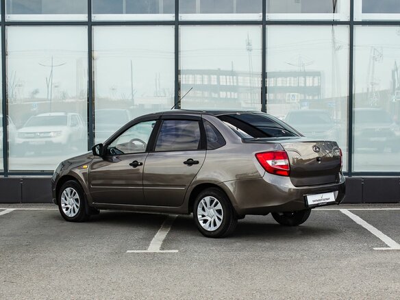 2016 Lada (ВАЗ) Granta I, коричневый - вид 5