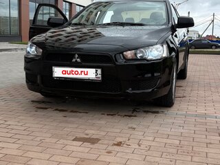 2008 Mitsubishi Lancer X, чёрный, 630000 рублей, вид 2