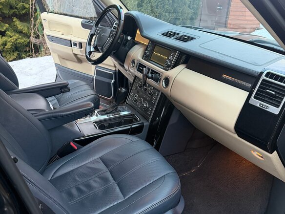 2009 Land Rover Range Rover Supercharged III Рестайлинг 2, чёрный, 1700000 рублей - вид 10