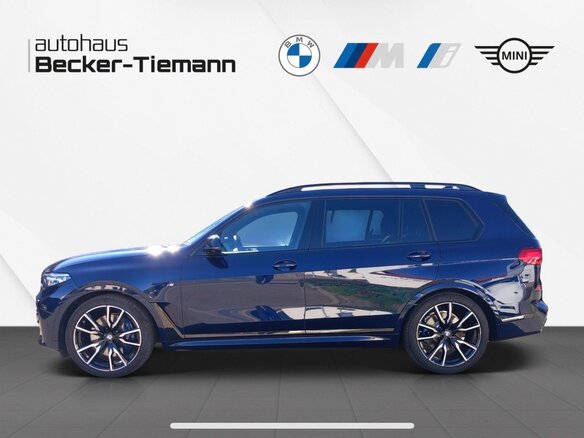 2020 BMW X7 40d I (G07), синий, 10500000 рублей - вид 9