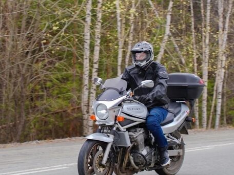 1998 Suzuki Bandit GSF 750, серебристый, 320000 рублей, вид 2