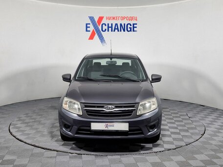 2016 Lada (ВАЗ) Granta I, серый, 550000 рублей, вид 2