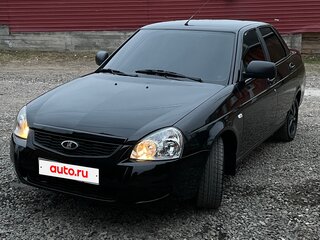 2018 Lada (ВАЗ) Priora I Рестайлинг, чёрный, 610000 рублей, вид 3