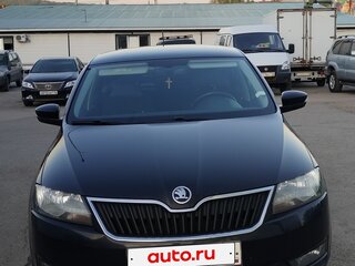 2018 Skoda Rapid I Рестайлинг, чёрный, 1210000 рублей, вид 5