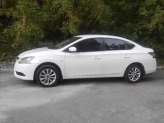 2015 Nissan Sentra VII (B17), белый, 850000 рублей, вид 4