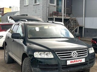 2004 Volkswagen Touareg I, зелёный, 900000 рублей, вид 4