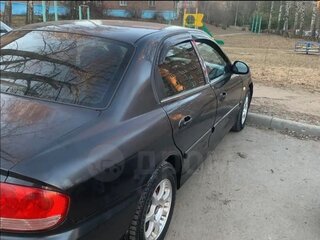 2005 Hyundai Sonata ТагАЗ IV (EF) Рестайлинг, чёрный, 330000 рублей, вид 3