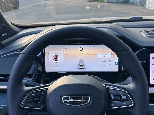 2024 Geely Monjaro I, синий - вид 9