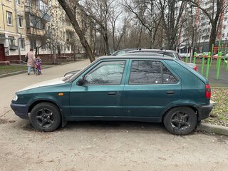1997 Skoda Felicia I, зелёный, 130000 рублей, вид 5
