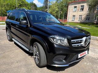 2018 Mercedes-Benz GLS 350 d I (X166), чёрный, 4850000 рублей, вид 2