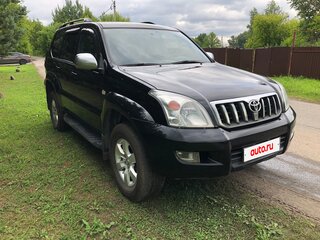 2006 Toyota Land Cruiser Prado 120 Series, чёрный, 1430000 рублей, вид 4
