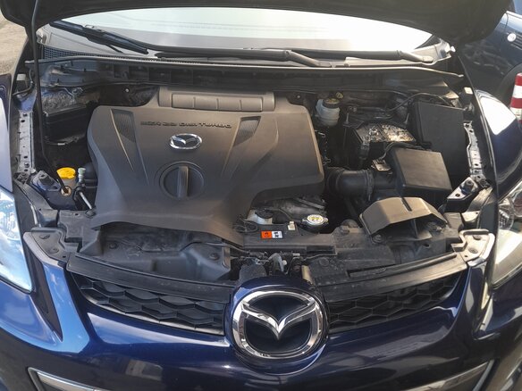 2010 Mazda CX-7 I Рестайлинг, синий, 1150000 рублей - вид 23