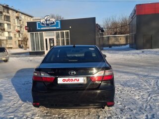 2016 Toyota Camry VII (XV50) Рестайлинг, чёрный, 1600000 рублей, вид 3