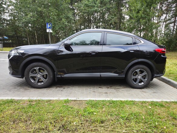 2022 Haval F7x I Рестайлинг, чёрный - вид 4
