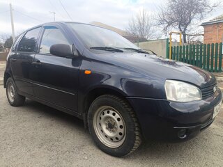 2007 Lada (ВАЗ) Kalina I, синий, 299000 рублей, вид 2