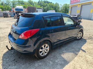 2008 Nissan Tiida I, синий, 430000 рублей, вид 5