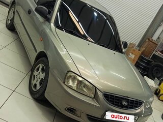 2008 Hyundai Accent ТагАЗ II, бежевый, 300000 рублей, вид 3