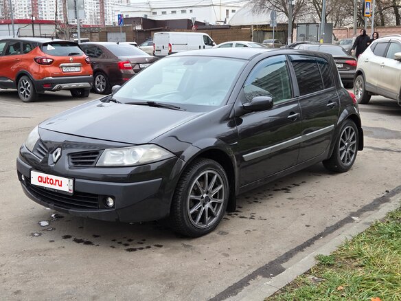 2007 Renault Megane II Рестайлинг, чёрный, 399000 рублей - вид 1