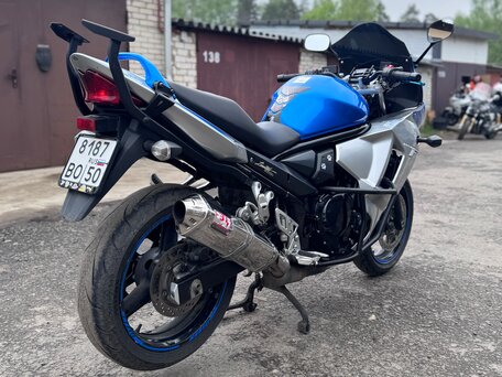 2010 Suzuki GSX 650F, синий, 505000 рублей, вид 2