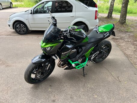 2014 Kawasaki Z 800, зелёный, 700000 рублей, вид 3