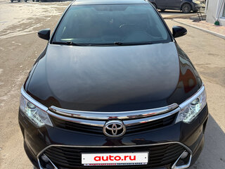 2017 Toyota Camry VII (XV50) Рестайлинг 2, чёрный, 2300000 рублей, вид 2