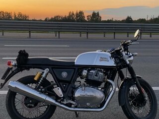2025 Royal Enfield Continental GT, серебристый, 530000 рублей, вид 5