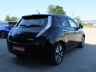 2016 Nissan Leaf 30kWh I (ZE0/AZE0), чёрный, 1309000 рублей, вид 5