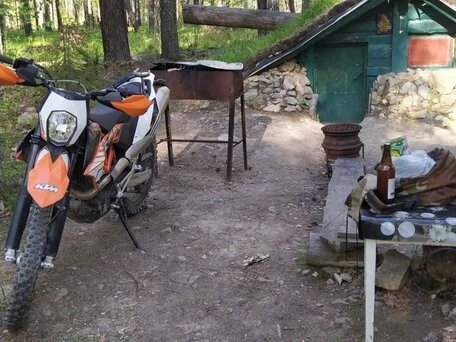2013 KTM 690 Enduro R, оранжевый, 750000 рублей, вид 5