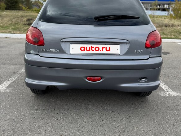 2005 Peugeot 206, серый, 250000 рублей - вид 3
