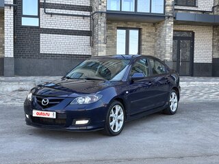 2008 Mazda 3 I (BK) Рестайлинг, синий, 815000 рублей, вид 1