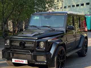 2013 Mercedes-Benz G-Класс AMG 63 AMG I (W463) Рестайлинг 2, чёрный, 5300000 рублей, вид 4
