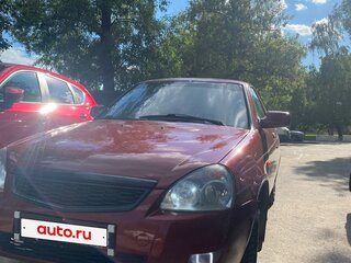 2008 Lada (ВАЗ) Priora I, красный, 290000 рублей, вид 3