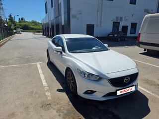2018 Mazda 6 III (GJ) Рестайлинг, белый, 1750000 рублей, вид 4