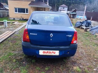 2006 Renault Logan I, синий, 120000 рублей, вид 3