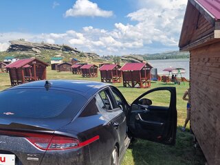 2020 Kia Stinger I Рестайлинг, чёрный, 3500000 рублей, вид 2