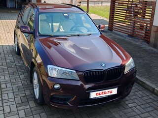 2013 BMW X3 35d xDrive II (F25), пурпурный, 2386000 рублей, вид 1