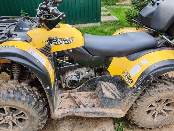2021 Stels ATV-650YL Leopard, жёлтый, 525000 рублей - вид 17