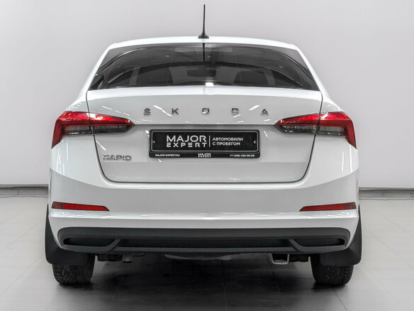 2021 Skoda Rapid II, белый - вид 5