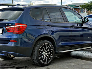 2013 BMW X3 20i xDrive II (F25), синий, 1460000 рублей, вид 4