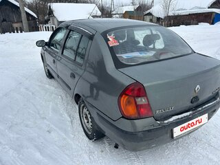 2002 Renault Symbol I Рестайлинг, серый, 240000 рублей, вид 5